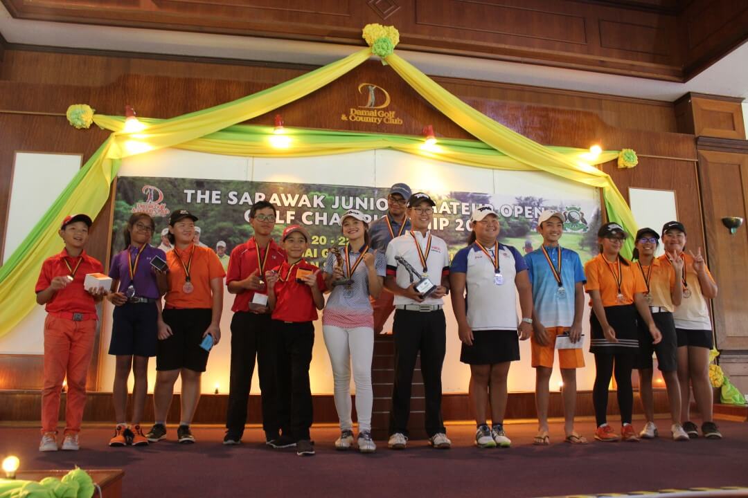 The Sarawak Junior Amateur Open Golf Championship 2018 Damai Golf And